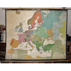 Europa im 17. Jahrhundert (Large pull down color map)
